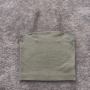 american eagle light green tank